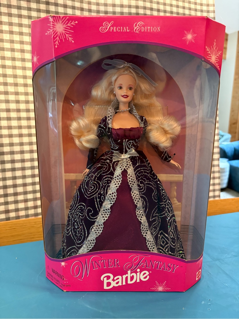 Mattel Winter Fantasy Barbie Special Edition Doll 12in Unopened 1996 17249